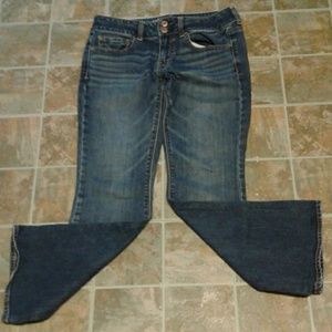 AMERICAN EAGLE THE ARTIST STRETCH BOOT CUT JEANS